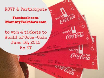 Win World of Coca-Cola Tickets at All About Atlanta Facebook Chat