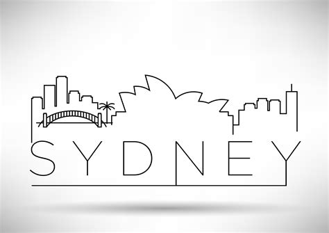 54 Different World Cities Skyline | Skyline drawing, City drawing, Sydney skyline