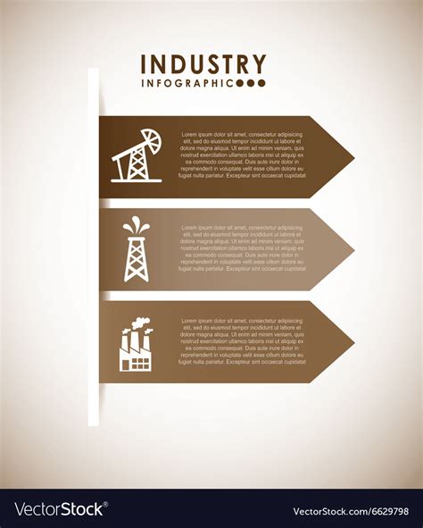 Pollution infographics design Royalty Free Vector Image