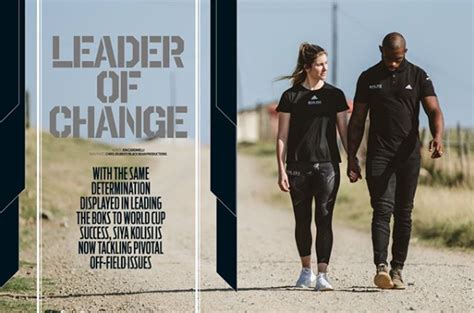 From the magazine: Siya Kolisi - a leader of change