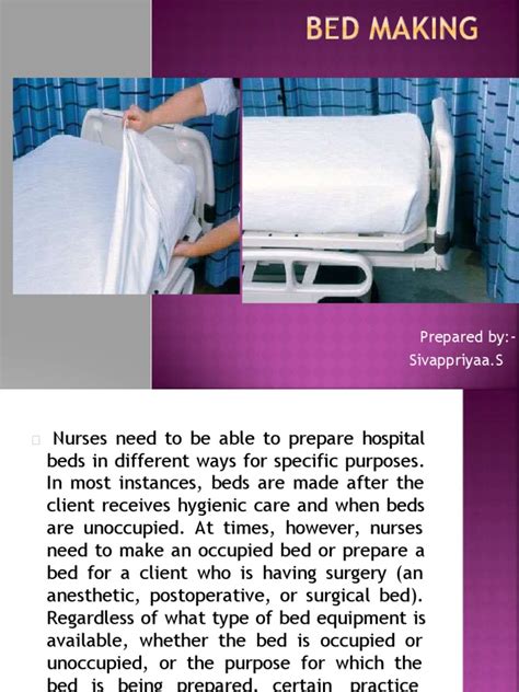 Bed Making Principles | PDF | Bed | Bedding