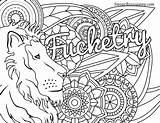 Adult Curse Word Coloring Pages sketch template