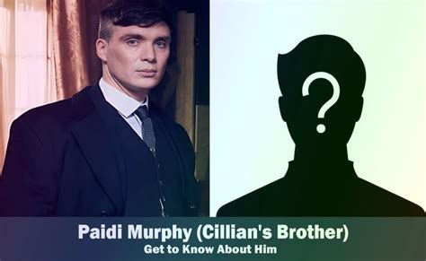 Paidi Murphy – Cillian Murphy’s Brother | Know About Him | Cillian murphy, Brother, Celebrities