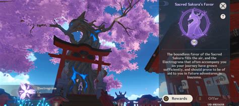 I just finished leveling up the Sakura tree to max. Anyone else did it? : r/Genshin_Impact