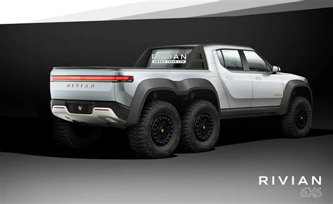 Rivian Pickup Truck, SUV Rendered With Police Livery, Off-Road Mods ...