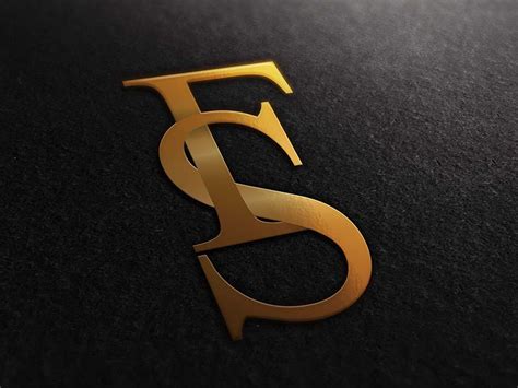 FS Logo Design | Fs logo, Logo design, S love images