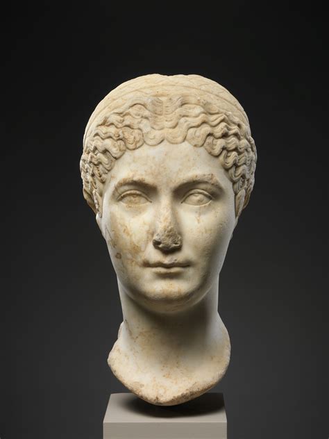 Marble portrait of Matidia Minor | Roman | Antonine | The Met
