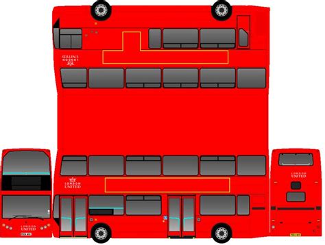 LONDON PAPER BUS NET | Paper crafts diy kids, Paper models, Bus crafts