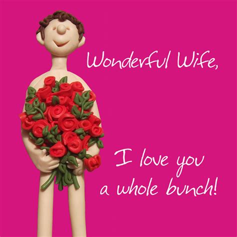 Wonderful Wife I Love You Valentine's Day Greeting Card | Cards