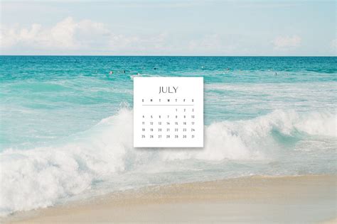 July Calendar Wallpaper - ikdctgfht1