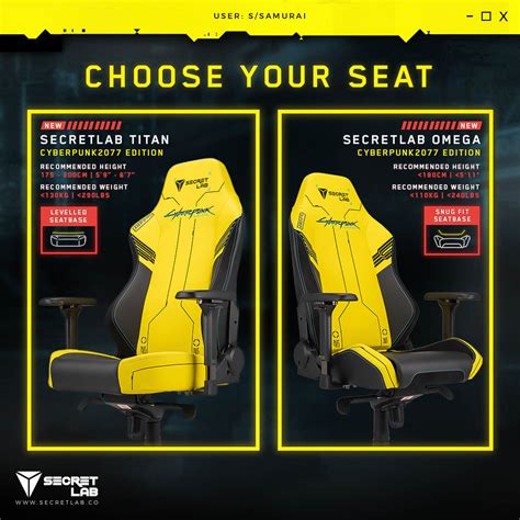 Secretlab Titan Evo 2022 Cyberpunk 2077 Gaming Chair Reclining Heavy Duty Computer Chair With 4D ...