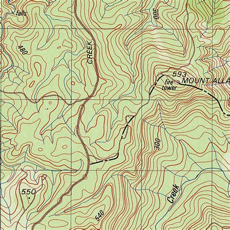 Conondale National Park Map by Geoscience Australia | Avenza Maps