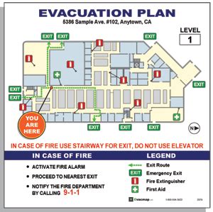 EvacDisplays - California Evacmap Requirments