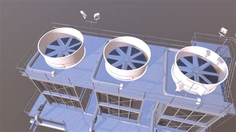 TDX0303 – Mechanical Draft Cooling Tower - 3D model by GP Strategies ...