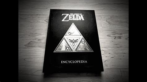 The Legend of Zelda Encyclopedia - Book Overview - YouTube