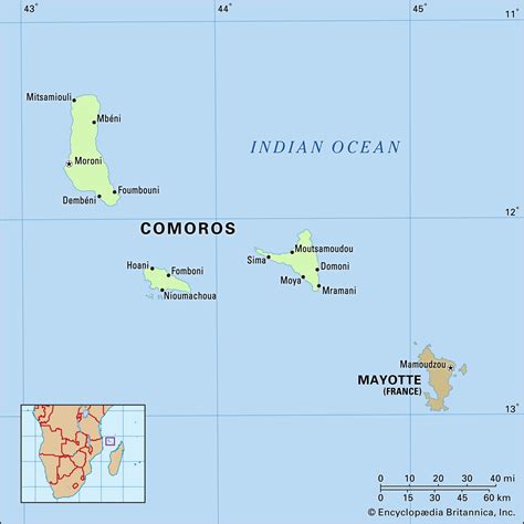 Comoros | Population, Religion, Flag, Language, Culture, History, & People | Britannica