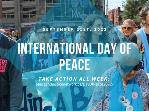 Peace Day 2022 - Events & Joint Statement - Canadian Voice of Women for ...