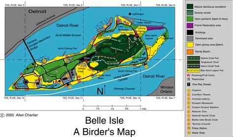 Belle Isle Park Map - Belle Isle Detroit MI USA • mappery