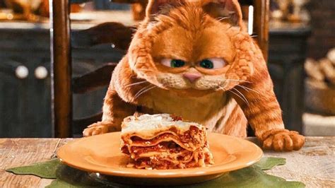 PETA Issues Statement Addressing Garfield's Excessive Consumption of Lasagna | Robot Butt