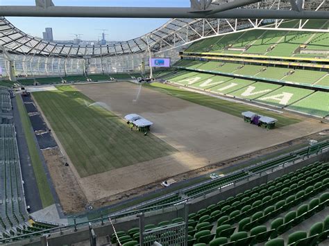 SIS Pitches installs first SISGrass hybrid pitch on home turf at Aviva Stadium - SIS Pitches Ireland