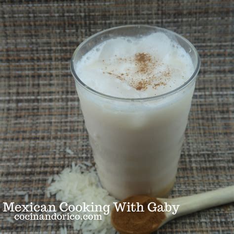 MEXICAN HORCHATA DRINK - cocinandorico.com