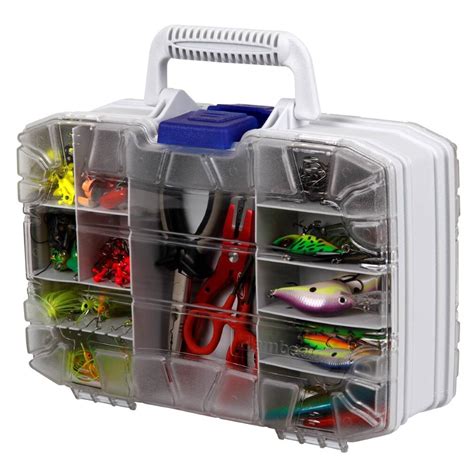 Flambeau 8321DS Double Sided Fishing Tackle Box - 13 Inch Clear Double ...