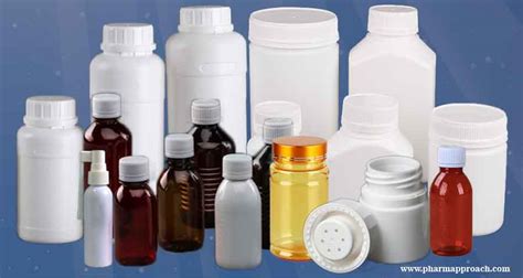 Plastic Containers for Pharmaceutical Use - Pharmapproach.com