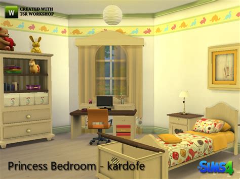 Princess Bedroom By Kardofe - Sims 4 Bedroom