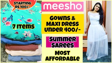 MEESHO WESTERN WEAR/ SUMMER WEAR HAUL | PARTYWEAR | MAXI DRESS/GOWNS | LASTEST DESINGER |MESSHO ...