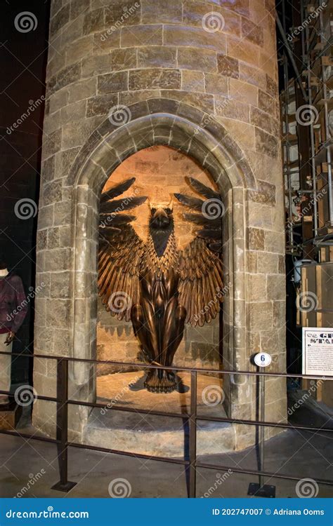 Entrance of the Headmaster`s Office of Hogwarts Editorial Photography - Image of making, studio ...