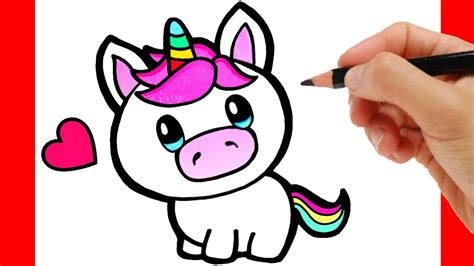 How To Draw A Cute Baby Unicorn Step By Step - Mike dunne