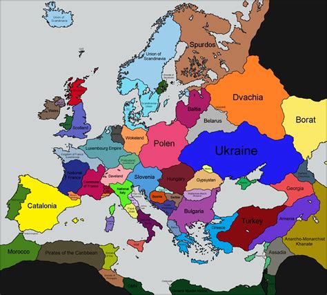 The true map of Europe : r/mapporncirclejerk