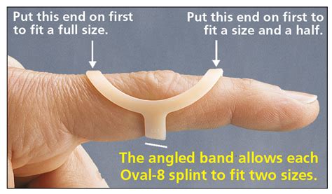 Oval-8 Finger Splint; Size 8 - MedQuip, Inc.