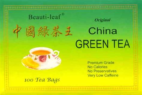 Benefits of foods: Benefits of Chinese green tea