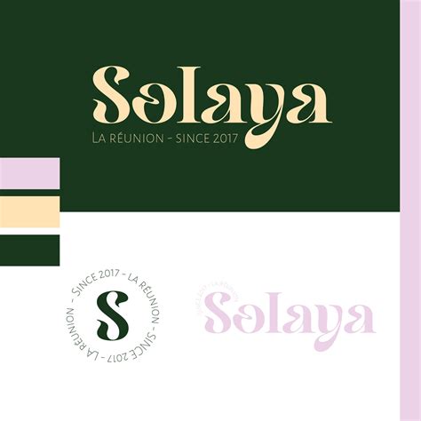 Solaya logo on Behance