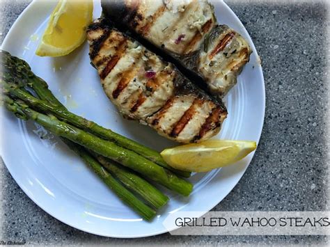 Grilled Wahoo - The Kitcheneer