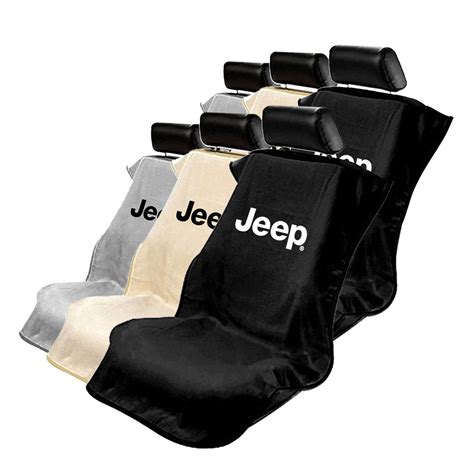 Seat Armour Set of 2 Terry Cloth Seat Cover Towels fit for Jeep - Jeep ...