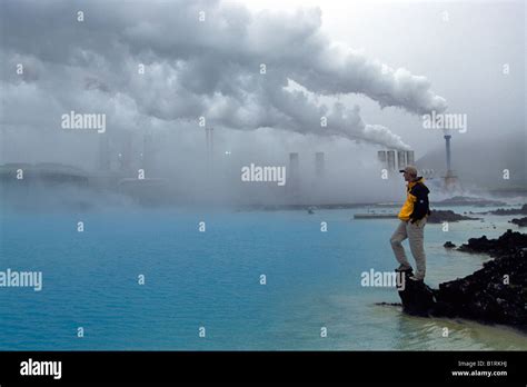 Blue lagoon, Grindavik, Iceland Stock Photo - Alamy