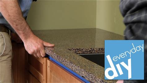 How to Install a Kitchen Countertop -- Buildipedia DIY - YouTube