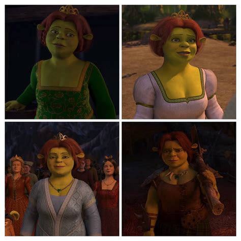 Princess Fiona Ogre Evolution by SpideyFan78 on DeviantArt