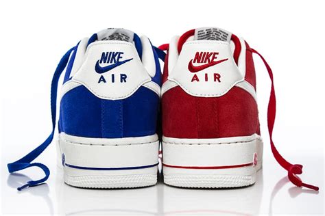 Nike Air Force 1 Hyper Blue and University Red | Hypebeast