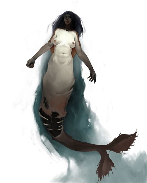 ArtStation - dead mermaid