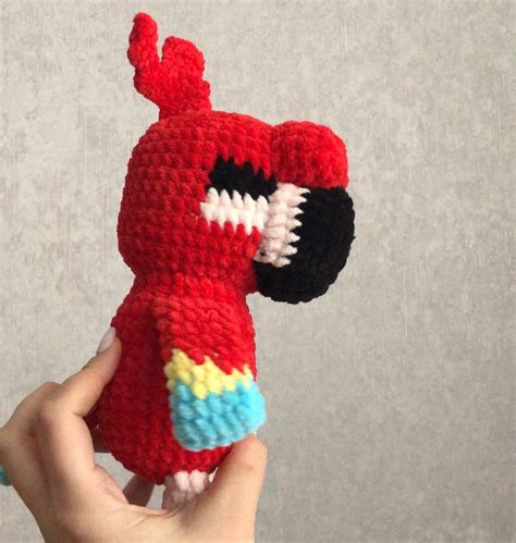 Inspired by Minecraft plush parrot Minecraft plushies | Etsy