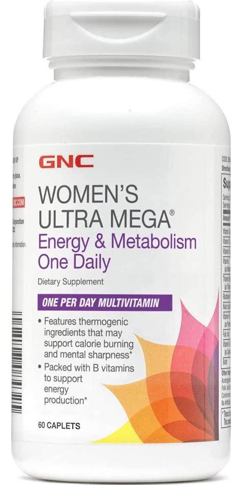 GNC Women's Ultra Mega Energy and Metabolism Daily Multivitamin