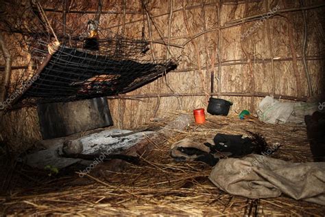 Hut Interior - Floating Fishing Village - Uganda, Africa Stock Photo by ©imagex 12483895