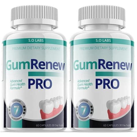 Gum Renew Pro Pills for Teeth Probiotics (2Pack) - Walmart.com ...