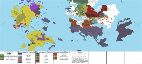 Anbennar Racial map at game start (as of update 15) : r/Anbennar