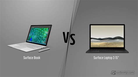 Surface Book vs. Surface Laptop 3 15” - Detailed Specs Comparison