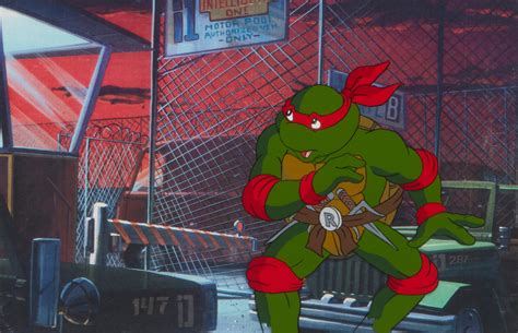 Lot - A Fred Wolf Films cel for "Teenage Mutant Ninja Turtles," 1987 ...