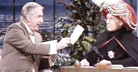 Ed McMahon and Johnny Carson star in classic Carnac skit – Madly Odd!